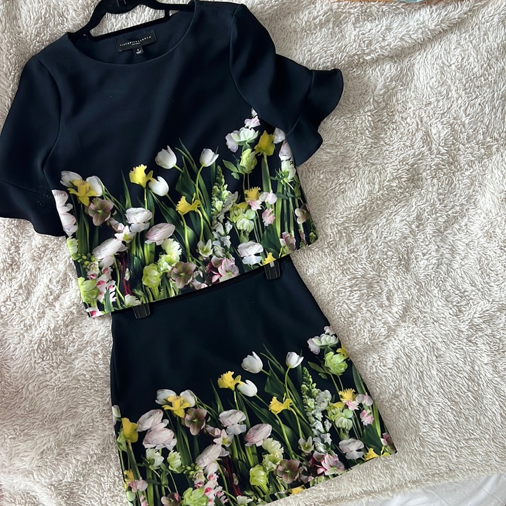 Victoria Beckham x Target Blouse and Matching Skirt Set